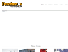 Tablet Screenshot of desatascosfuerteventura.com